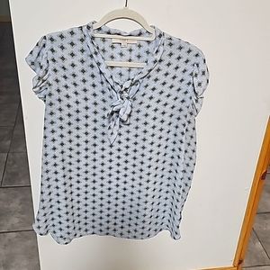 Loft blouse, blue, Size XL